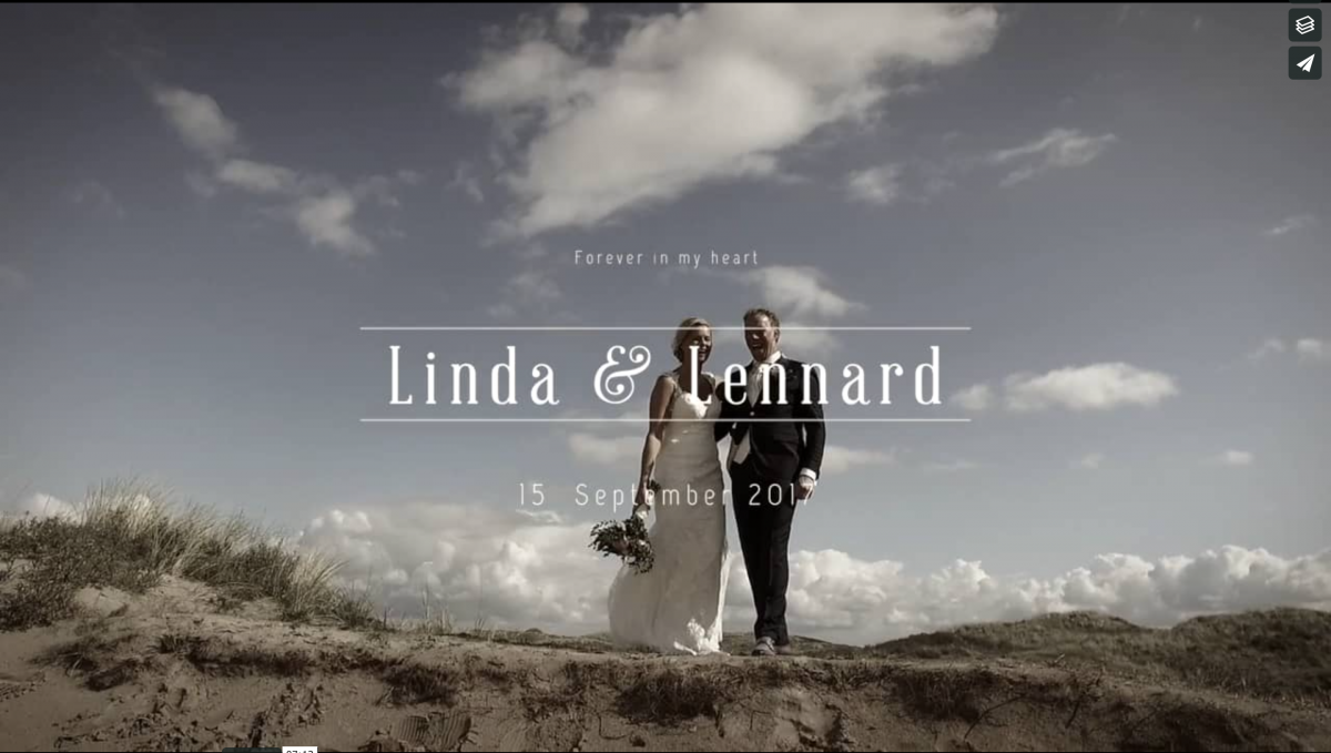 Huwelijk Linda & Lennard